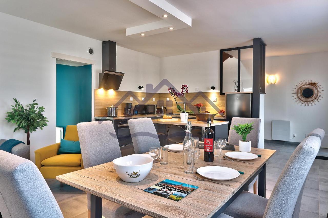 Localise - M33B - Kerbraz, Maison En Duplex Avec Jardin Clos Au Guilvinec - Tout A Pied, Plages, Port, Centre, Commerces, Marche - Wif Inclus - Linge De Lit Inclus Villa Buitenkant foto
