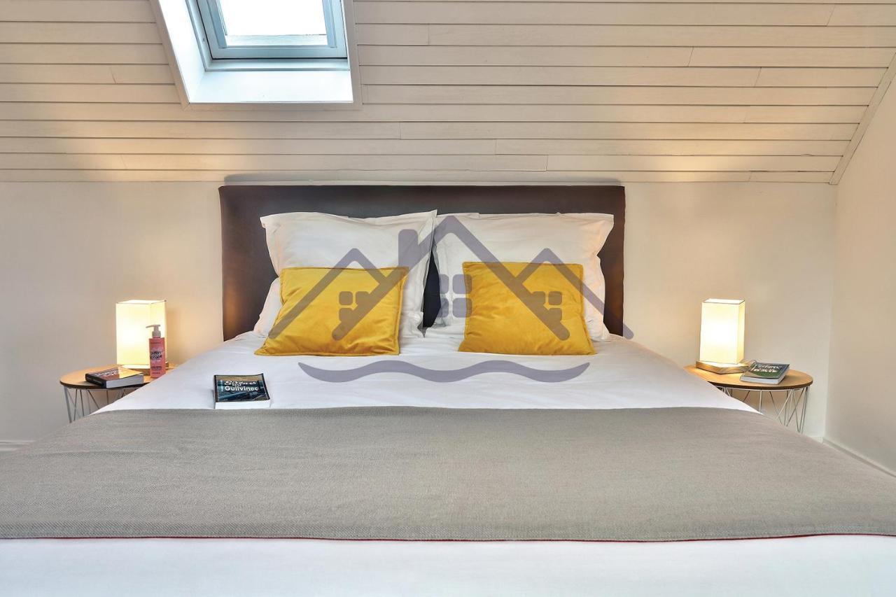 Localise - M33B - Kerbraz, Maison En Duplex Avec Jardin Clos Au Guilvinec - Tout A Pied, Plages, Port, Centre, Commerces, Marche - Wif Inclus - Linge De Lit Inclus Villa Buitenkant foto