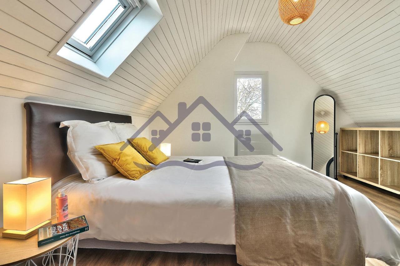 Localise - M33B - Kerbraz, Maison En Duplex Avec Jardin Clos Au Guilvinec - Tout A Pied, Plages, Port, Centre, Commerces, Marche - Wif Inclus - Linge De Lit Inclus Villa Buitenkant foto
