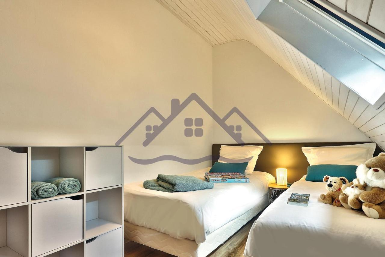 Localise - M33B - Kerbraz, Maison En Duplex Avec Jardin Clos Au Guilvinec - Tout A Pied, Plages, Port, Centre, Commerces, Marche - Wif Inclus - Linge De Lit Inclus Villa Buitenkant foto