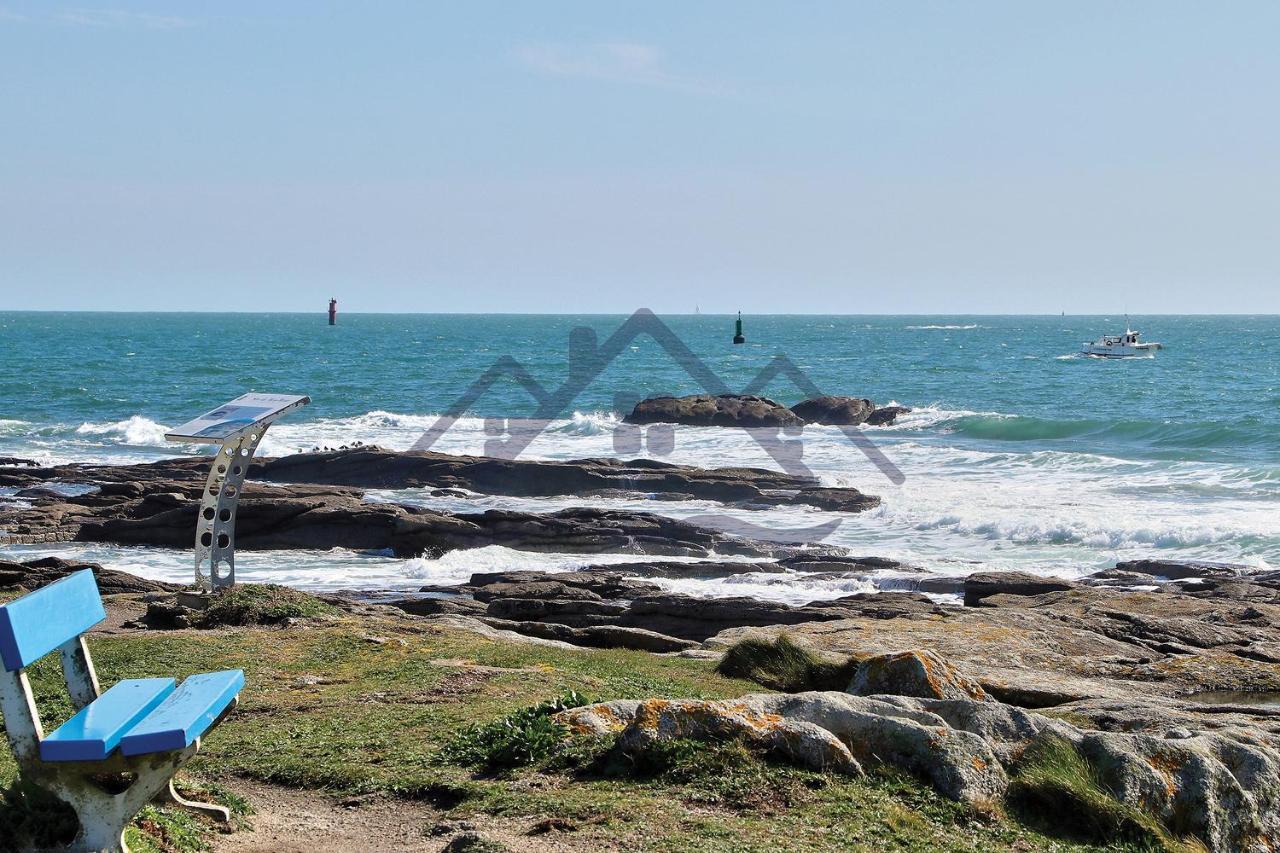 Localise - M33B - Kerbraz, Maison En Duplex Avec Jardin Clos Au Guilvinec - Tout A Pied, Plages, Port, Centre, Commerces, Marche - Wif Inclus - Linge De Lit Inclus Villa Buitenkant foto